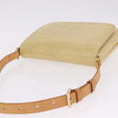 LOUIS VUITTON Monogram Vernis Thompson Street Bag Beige M91301 LV Auth 213857A-6