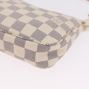 LOUIS VUITTON Damier Azur Pochette Accessoires Pouch N41207 LV Auth 213858V-11