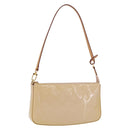 LOUIS VUITTON Vernis Pochette Accessoires Pouch Rose M90072 LV Auth 213863V-1