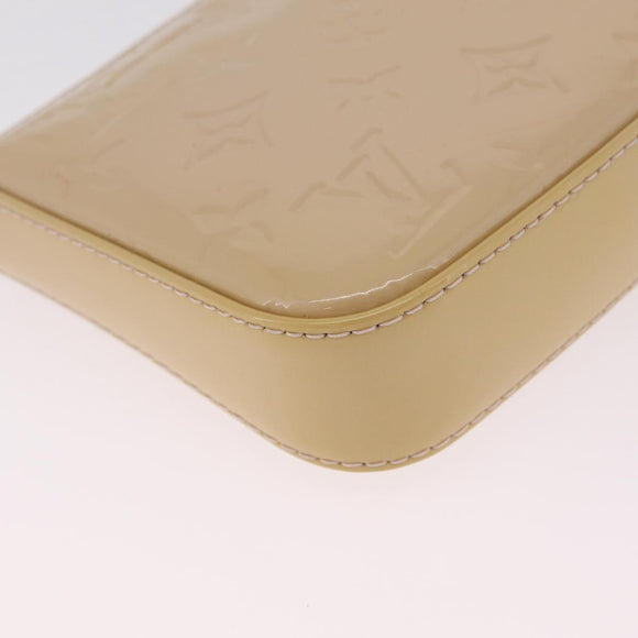 LOUIS VUITTON Vernis Pochette Accessoires Pouch Rose M90072 LV Auth 213863V