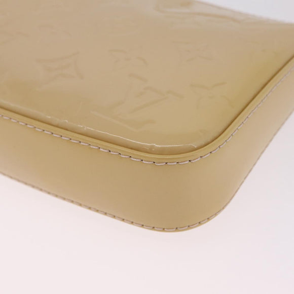 LOUIS VUITTON Vernis Pochette Accessoires Pouch Rose M90072 LV Auth 213863V