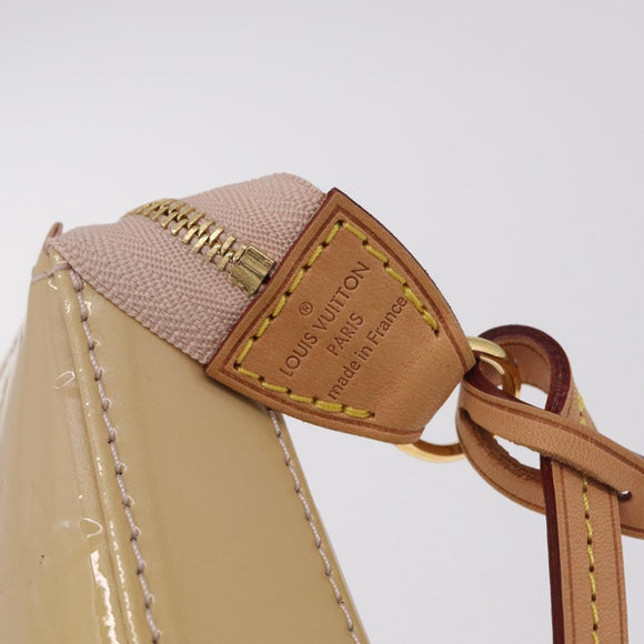 LOUIS VUITTON Vernis Pochette Accessoires Pouch Rose M90072 LV Auth 213863V