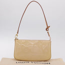 LOUIS VUITTON Vernis Pochette Accessoires Pouch Rose M90072 LV Auth 213863V-23