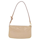LOUIS VUITTON Vernis Pochette Accessoires Pouch Rose M90072 LV Auth 213863V-4