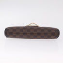 LOUIS VUITTON Damier Ebene Eva Shoulder Bag N55213 LV Auth 213864-11