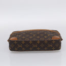 LOUIS VUITTON Monogram Compiegne 28 Clutch Bag M51845 LV Auth 213870-8