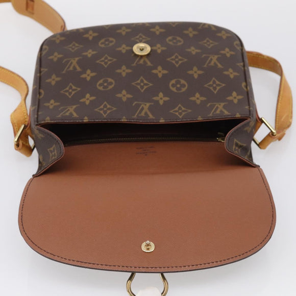 LOUIS VUITTON Monogram Saint Cloud GM Shoulder Bag M51242 LV Auth 213871