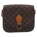 LOUIS VUITTON Monogram Saint Cloud GM Shoulder Bag M51242 LV Auth 213871-2