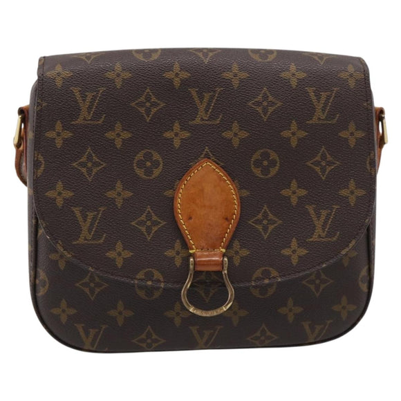 LOUIS VUITTON Monogram Saint Cloud GM Shoulder Bag M51242 LV Auth 213871