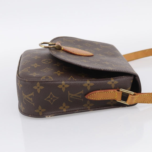 LOUIS VUITTON Monogram Saint Cloud GM Shoulder Bag M51242 LV Auth 213871