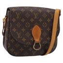 LOUIS VUITTON Monogram Saint Cloud GM Shoulder Bag M51242 LV Auth 213874A-1