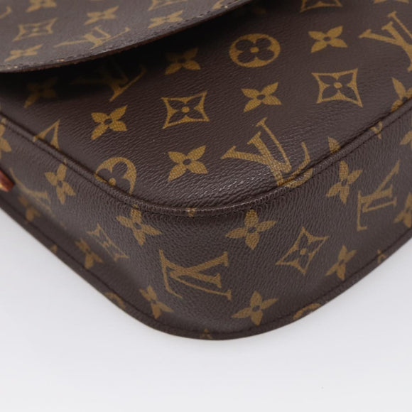LOUIS VUITTON Monogram Saint Cloud GM Shoulder Bag M51242 LV Auth 213874A