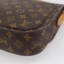LOUIS VUITTON Monogram Saint Cloud GM Shoulder Bag M51242 LV Auth 213874A-12