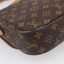 LOUIS VUITTON Monogram Saint Cloud GM Shoulder Bag M51242 LV Auth 213874A-13