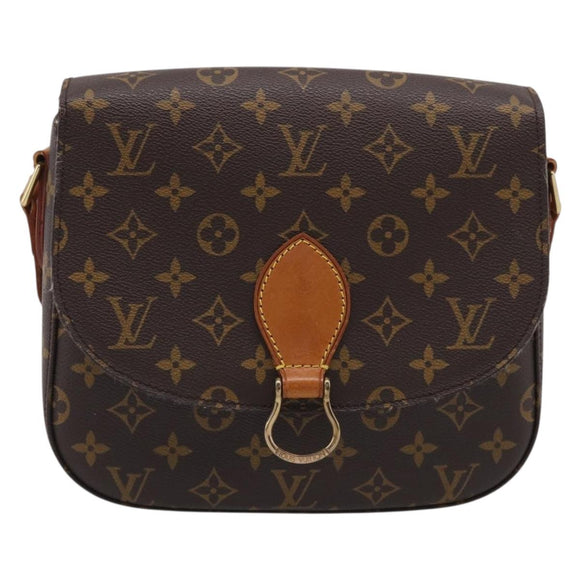 LOUIS VUITTON Monogram Saint Cloud GM Shoulder Bag M51242 LV Auth 213874A