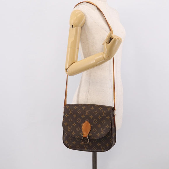 LOUIS VUITTON Monogram Saint Cloud GM Shoulder Bag M51242 LV Auth 213874A