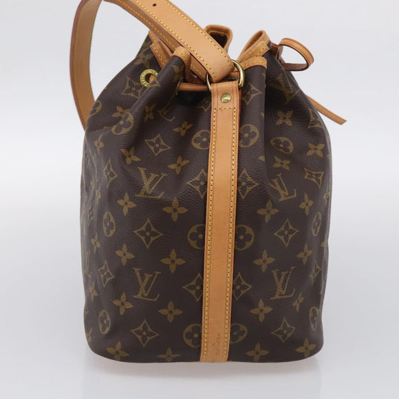 LOUIS VUITTON Monogram Petit Noe Shoulder Bag M42226 LV Auth 213879V