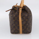 LOUIS VUITTON Monogram Petit Noe Shoulder Bag M42226 LV Auth 213879V-5