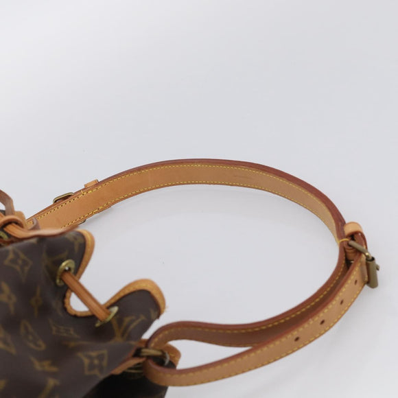 LOUIS VUITTON Monogram Petit Noe Shoulder Bag M42226 LV Auth 213879V