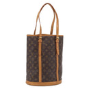 LOUIS VUITTON Monogram Bucket GM Shoulder Bag M42236 LV Auth 213892-1