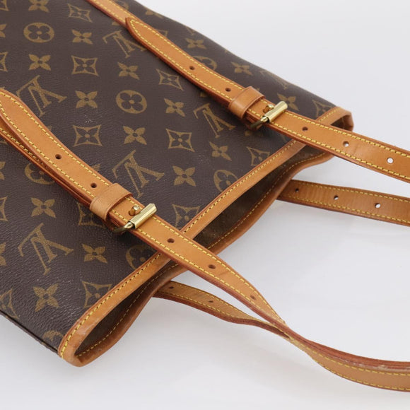 LOUIS VUITTON Monogram Bucket GM Shoulder Bag M42236 LV Auth 213892