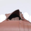 Coach Compact Wallet PEANUTS Collaboration Leather Beige Auth 213905V-17