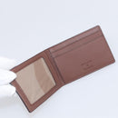 Coach Compact Wallet PEANUTS Collaboration Leather Beige Auth 213905V-25