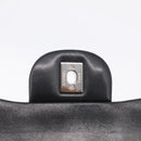 CHANEL Big Matelasse30 Chain Bag Lamb Skin Black Silver CC Auth 213916SAM-15