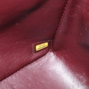 CHANEL Big Matelasse30 Chain Bag Lamb Skin Black Silver CC Auth 213916SAM-29