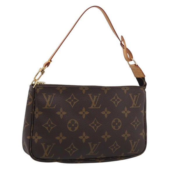 LOUIS VUITTON Monogram Pochette Accessoires Pouch M51980 LV Auth 213924V
