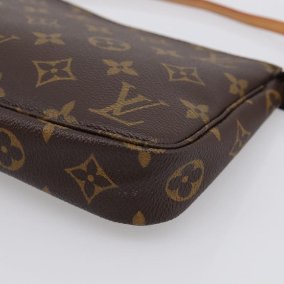 LOUIS VUITTON Monogram Pochette Accessoires Pouch M51980 LV Auth 213924V