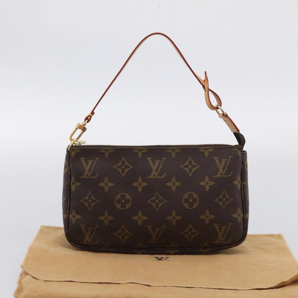 LOUIS VUITTON Monogram Pochette Accessoires Pouch M51980 LV Auth 213924V