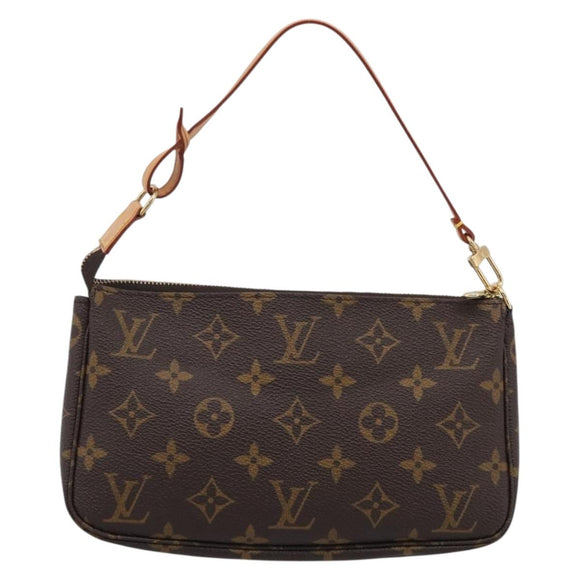 LOUIS VUITTON Monogram Pochette Accessoires Pouch M51980 LV Auth 213924V