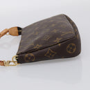 LOUIS VUITTON Monogram Pochette Accessoires Pouch M51980 LV Auth 213924V-4