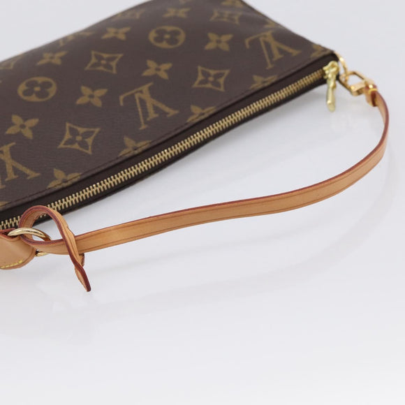 LOUIS VUITTON Monogram Pochette Accessoires Pouch M51980 LV Auth 213924V