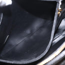 CHANEL Chain Shoulder Tote Bag Caviar Skin Black Gold CC Auth 213926V-25