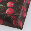 LOUIS VUITTON Monogram Cherry Sac Plat Hand Bag M95010 LV Auth 213928SAV-13