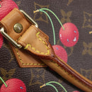 LOUIS VUITTON Monogram Cherry Sac Plat Hand Bag M95010 LV Auth 213928SAV-15