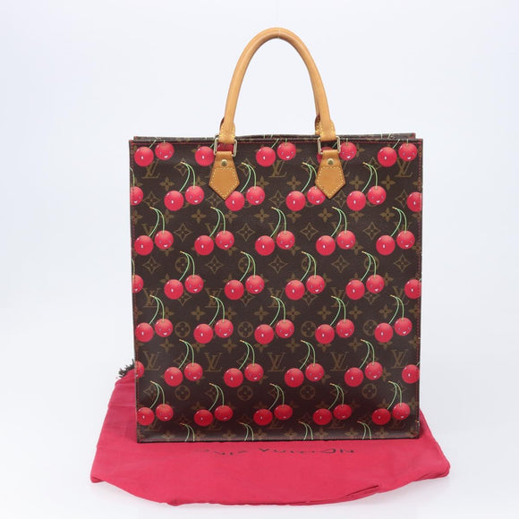LOUIS VUITTON Monogram Cherry Sac Plat Hand Bag M95010 LV Auth 213928SAV