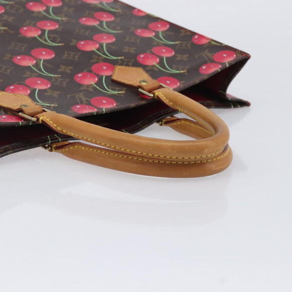 LOUIS VUITTON Monogram Cherry Sac Plat Hand Bag M95010 LV Auth 213928SAV