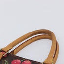 LOUIS VUITTON Monogram Cherry Sac Plat Hand Bag M95010 LV Auth 213928SAV-8