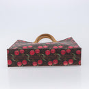 LOUIS VUITTON Monogram Cherry Sac Plat Hand Bag M95010 LV Auth 213928SAV-9