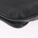 Bottega Veneta INTRECCIATO Body Bag Leather Gray Auth 213950V-15