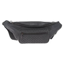 Bottega Veneta INTRECCIATO Body Bag Leather Gray Auth 213950V-2