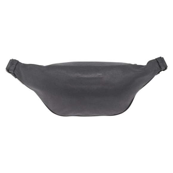 Bottega Veneta INTRECCIATO Body Bag Leather Gray Auth 213950V