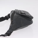 Bottega Veneta INTRECCIATO Body Bag Leather Gray Auth 213950V-5