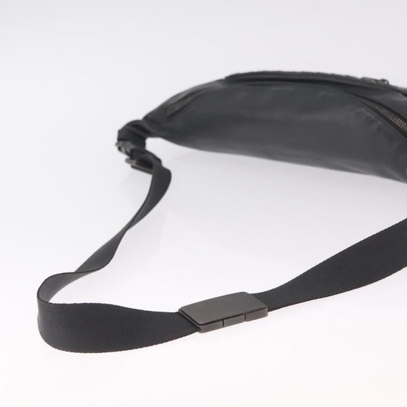 Bottega Veneta INTRECCIATO Body Bag Leather Gray Auth 213950V