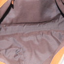 GUCCI Abbey Tote Bag Leather Brown Silver 341491 Auth 213957V-17