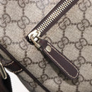GUCCI GG Supreme Shoulder Bag PVC Beige Gold 201448 Auth 213958V-22