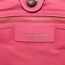 BURBERRY Nova Check Tote Bag PVC Beige Gold Auth 213963V-15